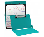Teal Hockey Clipboard